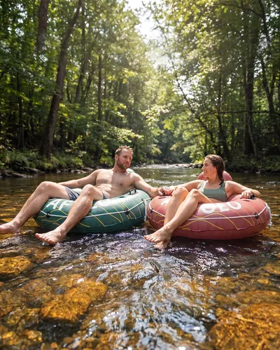 Miniatura 9 de River Tube for Adults, Tube for River Floating, Heavy Duty River Tube for Beach Lake Rafting, River Floats with Mesh Bottom, Puncture-Resistant