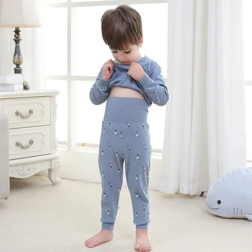 Miniatura 5 de Pijama Yanwang de manga larga 100 algodón orgánico para bebé y niño 3 M-6T