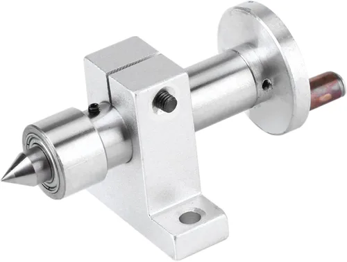 Miniatura 9 de Centro activo de doble rodamiento, centro giratorio ajustable de alta precisión para máquina de torno para carpintería, herramientas de automóvil