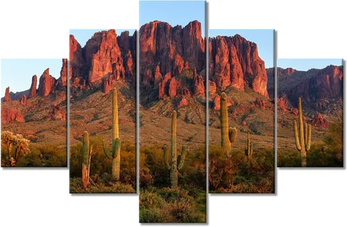 Miniatura 73 de Obra de arte para las paredes del hogar, póster del Parque Nacional del Arrecife Capitolio, impresiones sobre lienzo, imágenes de Utah, Estados