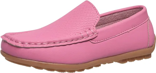 Miniatura 3 de CoXist Mocasines de cuero sin cordones para niños y niñas