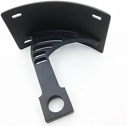Miniatura 4 de HONGK - Soporte de etiqueta lateral negro compatible con placa de matrícula ZXR6 ZX6R/636 ZX7 ZX9 [B01C0SRVDI]
