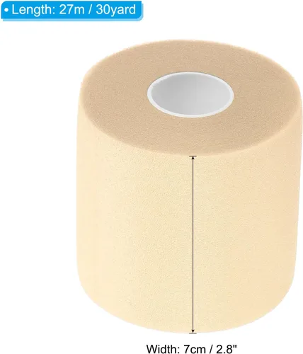 Miniatura 2 de PATIKIL Bádminton Grip Cushion Wrap PE Raqueta de tenis Grip Cinta de respaldo de película Mango antideslizante Cojín Accesorios