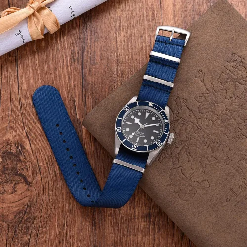 Miniatura 3 de Correa de reloj militar, correa de reloj de nailon de 0.787in o 0.866in, Militar