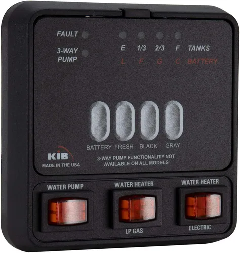 Miniatura 2 de Panel de monitor de sensor de tanque M23 Reemplazo KIB Incluye kit de arnés de cables Sensor de nivel de agua dulce o tanque de retención