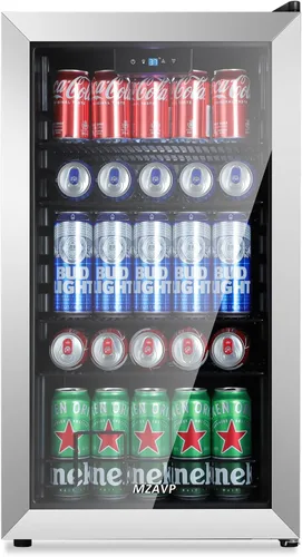 Miniatura 15 de Mini Refrigerador de Vino, Refrigerador Enfriador de Vino de 12 Botellas, Bodega de Vino Independiente para Vino Rojo y Blanco, Control