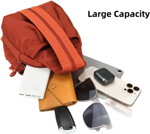 Miniatura 3 de 2025 Premium 3 en 1 bolsa de viaje antirrobo, mochila de tela Oxford impermeable de 2 vías, bolsa de mano para mujer, Negro, Tamaño único, Moda