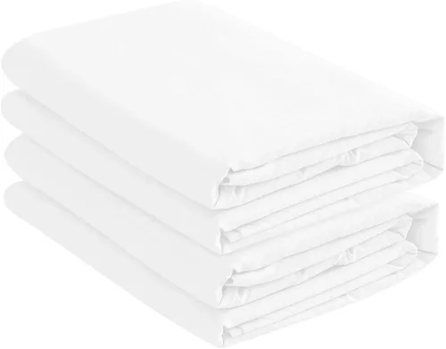 Sábanas bajeras de microfibra Twin XL (paquete de 2) 1800 ultra suaves y cómodas - bolsillo profundo de 15", 39" x 80", ideales para dormitorio,
