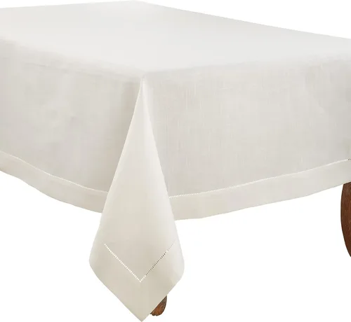 Miniatura 47 de SARO LIFESTYLE Servilleta de cóctel con borde cosido (juego de 12), negro, 6"x6