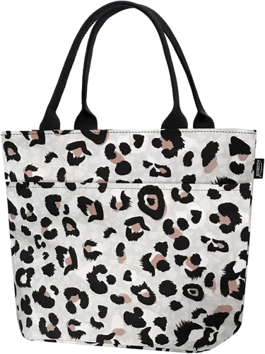 Miniatura 15 de Aosbos - Bolsas de almuerzo grandes para mujer, lonchera aislada, bolsa de mano fría suave Aosbos, organizador de alimentos para adultos, soporte D.