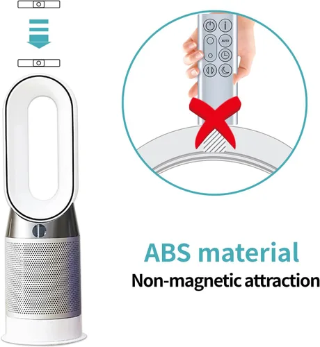 Miniatura 3 de RETROSUN Mando a Distancia de Repuesto para Dyson TP05 PH01 TP4A Hot+Cool Tower Fan & Purificador de Aire - Plata (sin magnético)