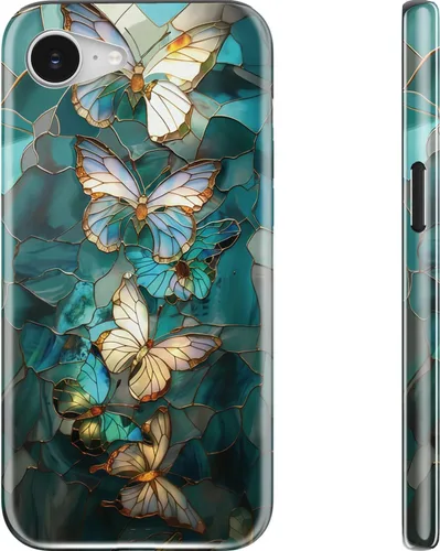 Miniatura 238 de Goodon para iPhone 17 Pro, Funda Estética de Gato Negro y Niña Naranja, Compatible con Magsafe, Funda Protectora Retro Única y Moderna de Silicona