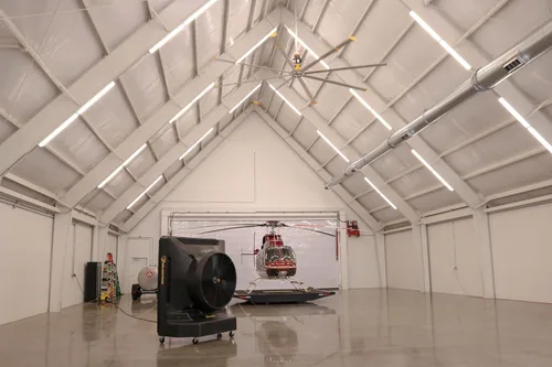 Miniatura 8 de Big Ass Fans - Enfriador evaporativo portátil Cool-Space (Cool-Space 400), ventilador de 36 pulgadas de diámetro, uso en interiores o exteriores
