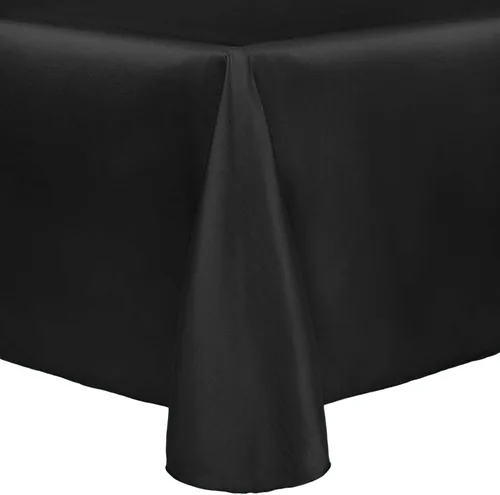 Miniatura 10 de Ultimate Textile Majestic - Mantel ovalado reversible Shantung Satin (72 x 120 pulgadas), color amarillo claro