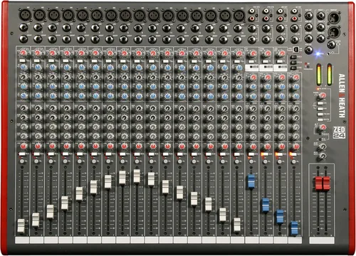 Miniatura 3 de Allen & Heath ZED-24 - Mezclador de 24 canales de calidad para giras con USB I/O (AH-ZED-24)