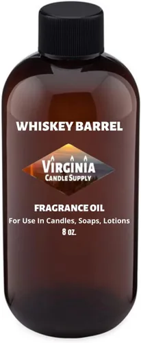 Miniatura 2 de Aceite de fragancia de barril de whisky (nuestra versión de la marca) (botella de 8 onzas) para hacer velas, hacer jabón, fabricación de tartas