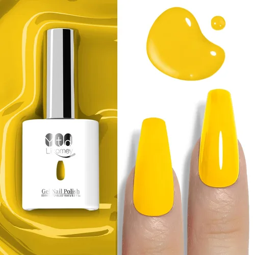 Miniatura 33 de YTD Likomey Esmalte de uñas de gel blanco, 0.5 onzas líquidas, manicura y pedicura para manicura y pedicura de verano, esmalte de color UV, 0.5