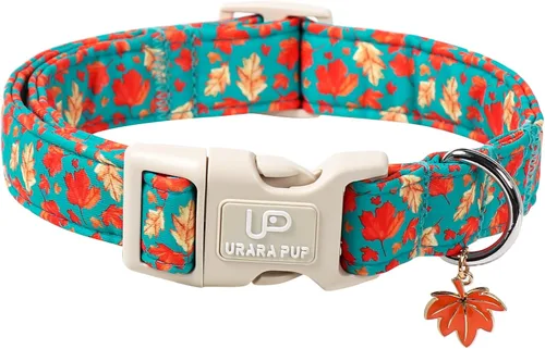 Miniatura 23 de Collar de Perro de Halloween con Hebilla de Metal Collar de Perro de Calabaza de Regalo para Perros Pequeños Medianos Grandes Niñas o Niños Collares
