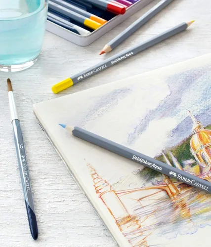 Miniatura 3 de Goldfaber Lápiz Acuarela Aqua - 105 Amarillo Cadmio Limón