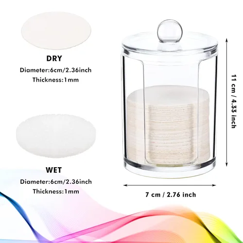 Miniatura 3 de Geiserailie 50 esponjas faciales comprimidas, maquillaje facial, esponjas cosméticas naturales de spa para mujeres, máscara exfoliante, eliminación