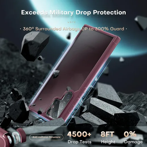 Miniatura 3 de TOCOL Funda para iPhone 11, compatible con Magsafe, protección completa de cámara, imanes integrados, protección contra caídas, funda translúcida