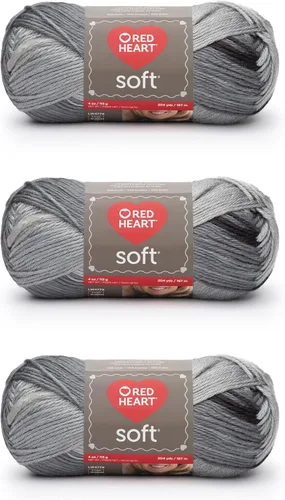 Miniatura 30 de RED HEART Hilo suave, negro