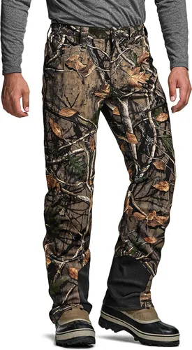 CQR - Pantalones tácticos de invierno para hombre, diseño térmico tipo cargo con forro de vellón para exteriores, esquí, nieve y senderismo