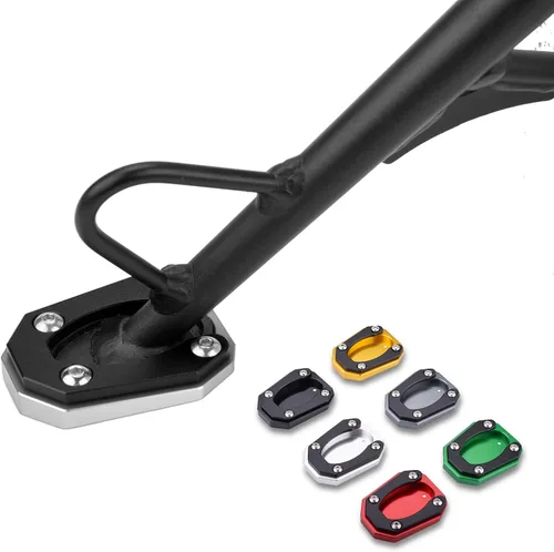 Miniatura 12 de Soporte de soporte lateral para motocicleta, soporte para placa ampliadora (para vehículo Kawasaki) Z900 RS Z650 RS Z1000 SX NINJA650 ZX-6R ZX-10R