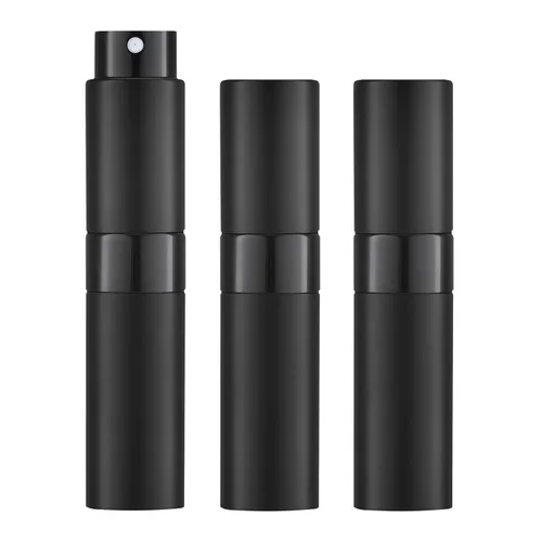 LISAPACK Botella de Spray de Perfume de 8ML con Atomizador para Viaje (3 PIEZAS) Dispensador de Colonia Vacío, Pulverizador Portátil Esenciales de