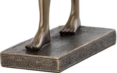 Miniatura 7 de Top Collection Thoth Statue – Escultura del dios del conocimiento y la sabiduría del antiguo Egipto en bronce fundido en frío de primera calidad
