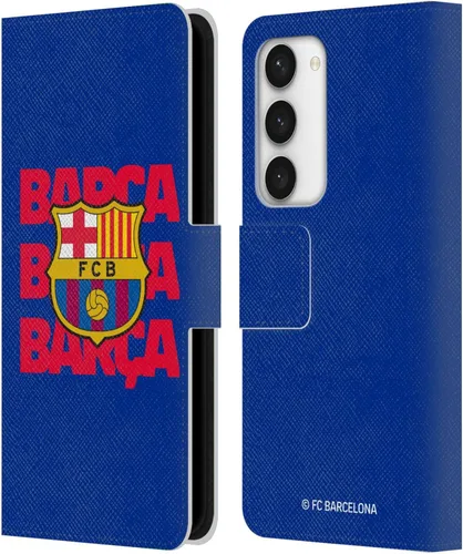 Miniatura 173 de Head Case Designs Funda de piel con licencia oficial del FC Barcelona Barca Crest Graphics para Samsung Galaxy A06 4G