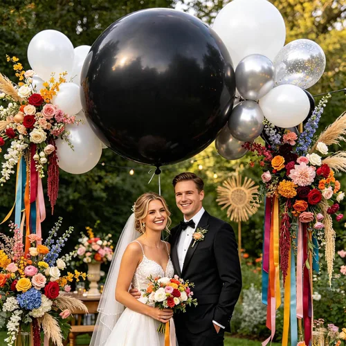 Miniatura 13 de 32 piezas de globos grandes morados de 18 pulgadas, globos redondos grandes de látex para decoración de cumpleaños y bodas. (morado)