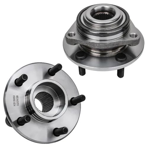 Miniatura 16 de Detroit Axle - 510063 2 rodamientos de rueda delantera para Toyota Camry Sienna Highlander Avalon Matrix Solara Mazda 6 CX-7 Lincoln MKX Lexus ES330
