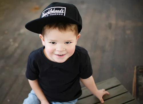 Miniatura 34 de Born to Love - Gorra de béisbol para niño y bebé con visera, en color blanco y azul
