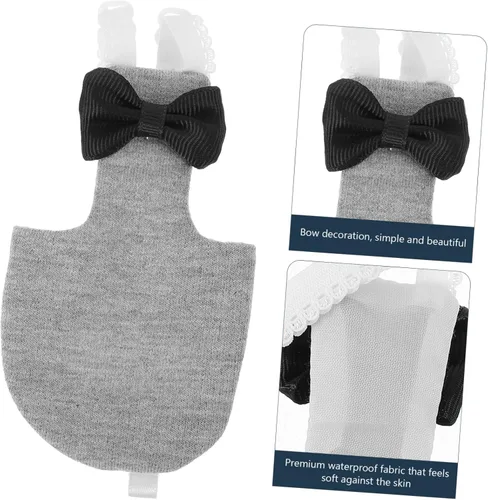 Miniatura 5 de iplusmile 5 unids Loro Pañal de pájaro traje de vuelo Paloma pañal cómodo pájaro ropa para loros