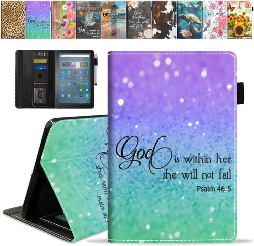 Miniatura 28 de Funda para tableta Amazon Fire Max 11 (11 pulgadas, 13ª generación, versión 2023) con ranura para tarjetas y apagado y encendido automático, funda