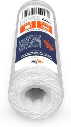 Miniatura 7 de Aquaboon Whole House - Cartucho de filtro de agua para sedimentos de heridas de 5 micras, 10 x 2.5 pulgadas, compatible con filtro de agua de pozo