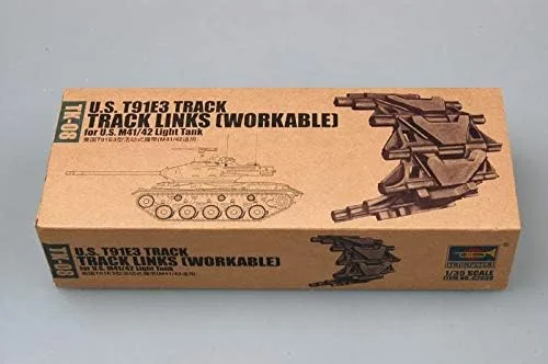 Miniatura 2 de Trumpeter U.S. T91E3 Track para US M41/42 Kit de modelo de tanque ligero