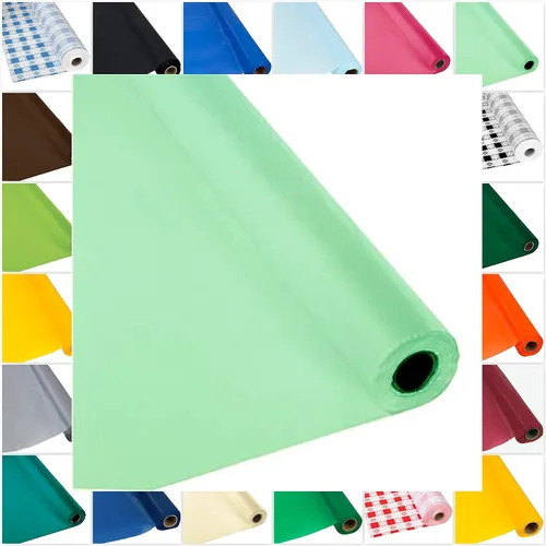 Miniatura 23 de DIY Craft - Rollo de plástico negro para mesa de banquete, 300 pies de largo (26 colores)