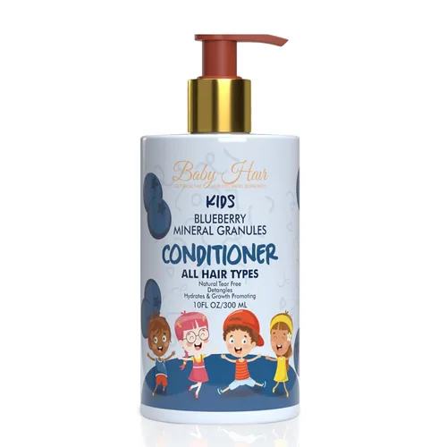 Miniatura 11 de Baby Hair - Juego de champú/gel de baño para niños pequeños, acondicionador y mascarilla para el cabello, champú y acondicionador sin sulfato