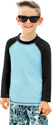 Miniatura 12 de City Threads camisa de manga larga con protección solar SPF 50+, peplo, rash guard para niña