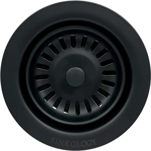 Miniatura 4 de Sinkology SinkSense - Brida de eliminación de fregadero de cocina con tapón, acero inoxidable, construcción inoxidable duradera, se adapta a drenaje