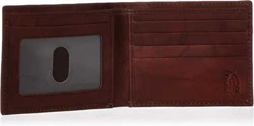 Miniatura 5 de Steve Madden - Cartera para hombre con llavero negro