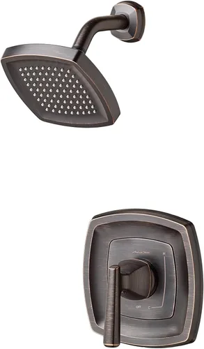 Miniatura 10 de American Standard TU018507.295 Edgemere Kit de molduras con cabezal de ducha y cartucho que ahorra agua, níquel cepillado