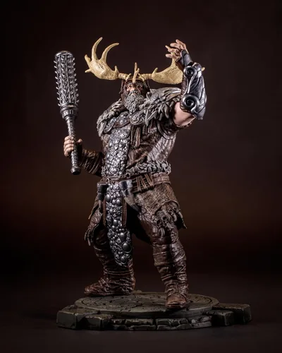 Miniatura 3 de McFarlane Toys - Diablo IV Landslide Druida (Común) Figura Posada Escala 1:12