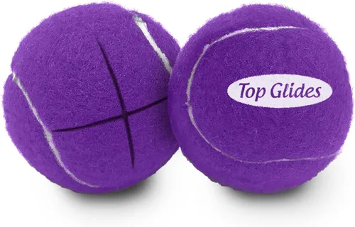 Miniatura 11 de AMP Top Glides Deslizadores de Pelotas de Tenis Precortados para Andador (Gris)