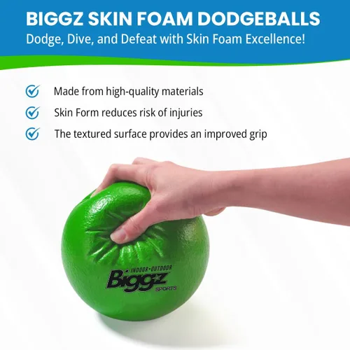 Miniatura 4 de Biggz Pelotas Dodge de espuma para piel