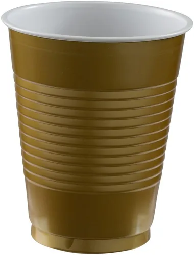 Miniatura 9 de Amscan Vasos de plástico color rojo manzana prémium (18 onzas), 50 unidades, apilables, resistentes y ecológicos, color vibrante y máxima durabilidad