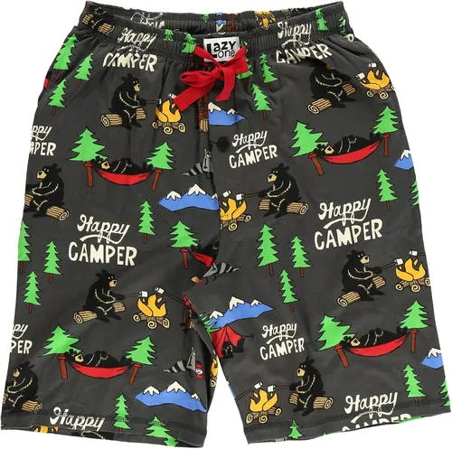 Miniatura 175 de Lazy One - Pantalones cortos de pijama para hombre, ropa de dormir