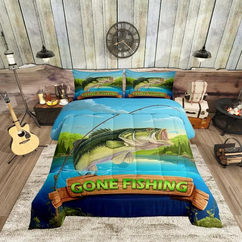Miniatura 7 de Juego de edredón estampado de ovejas, juego de ropa de cama vintage de granja para niños, niñas, mujeres, adultos, parejas, ovejas, juego de edredón